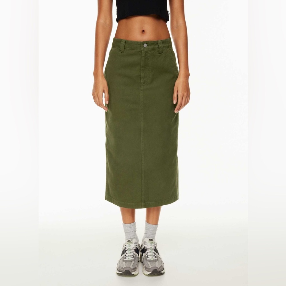 Aritzia x TNA Greenwich Skirt in Black size 4 - Picture 5 of 17